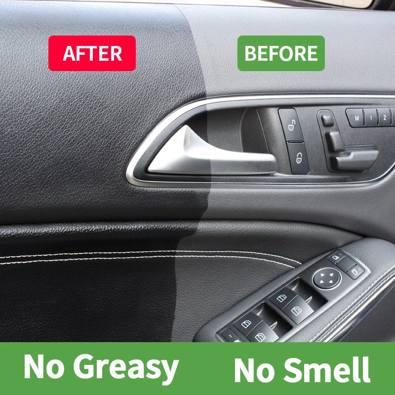 Restaurateur de plastique noir brillant