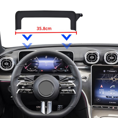Support de téléphone intérieur pour Mercedes-Benz C GLC V-class w204 w205 x253 w447 7/10,25 pouces pour écran multimédia.