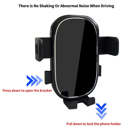 Support de téléphone intérieur pour Mercedes-Benz C GLC V-class w204 w205 x253 w447 7/10,25 pouces pour écran multimédia.